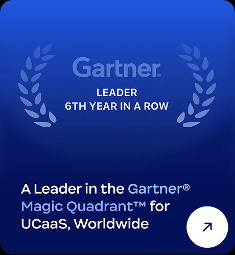 Zoom — A Leader in the Gartner® Magic Quadrant™ for UCaaS, Worldwide 2025. 6th year in a row!
