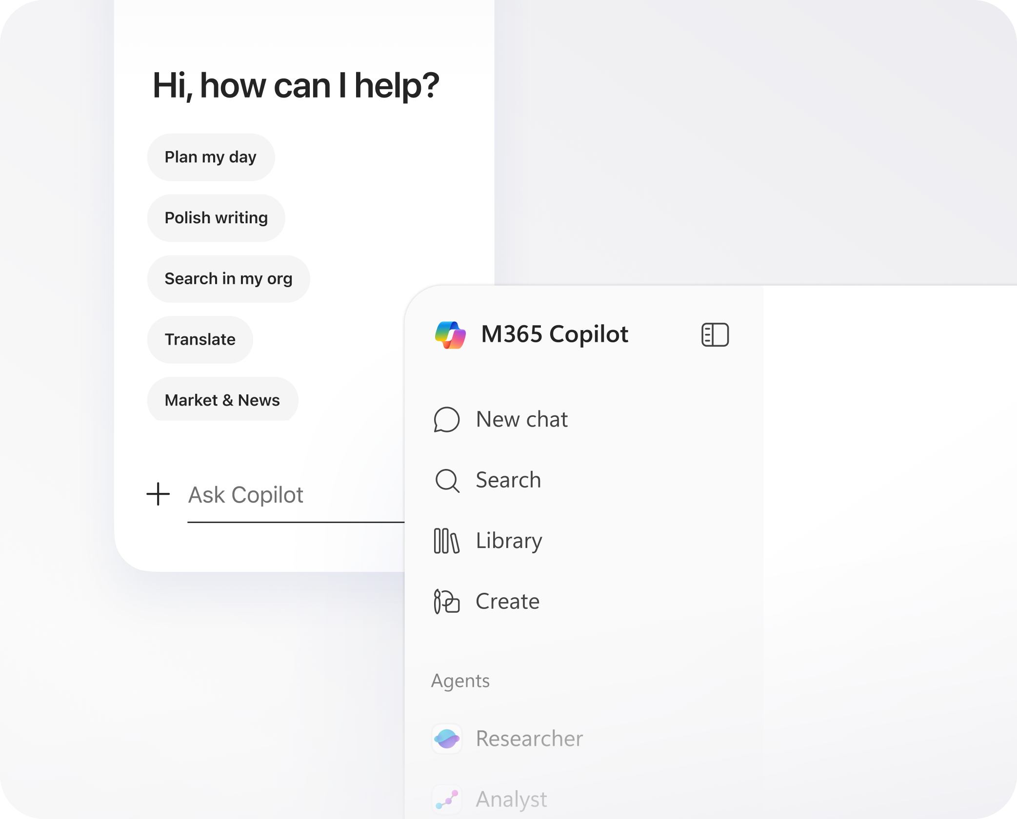 Microsoft 365 — Chat with your AI assistant*